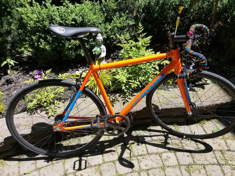 Cinelli tipo pista online orange