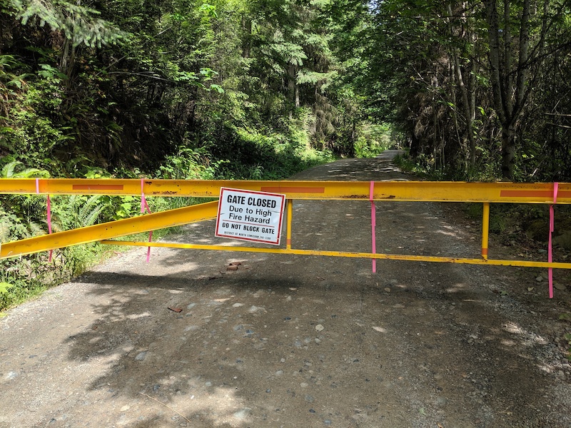 Mount Prevost Road Mountain Biking Trail - Duncan, BC