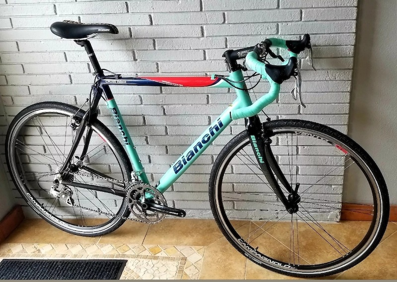 bicicletta bianchi cross veloce
