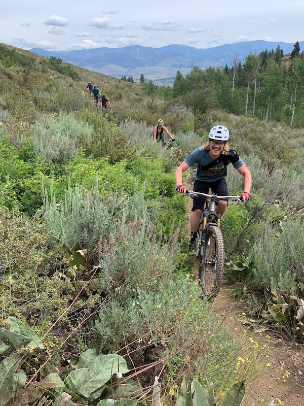 Black Bear Mountain Biking Trail Winthrop, Washington