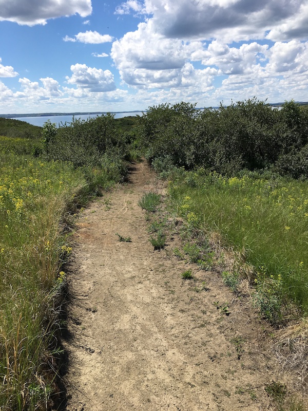 Lewis and Clark Outlook Mountain Biking Trail Garrison
