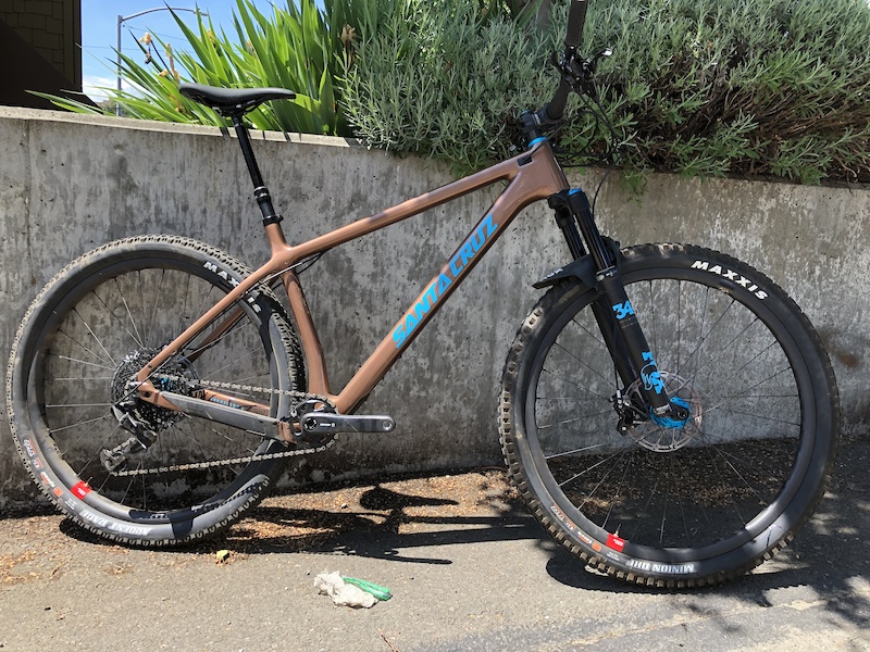 santa cruz chameleon carbon frame weight