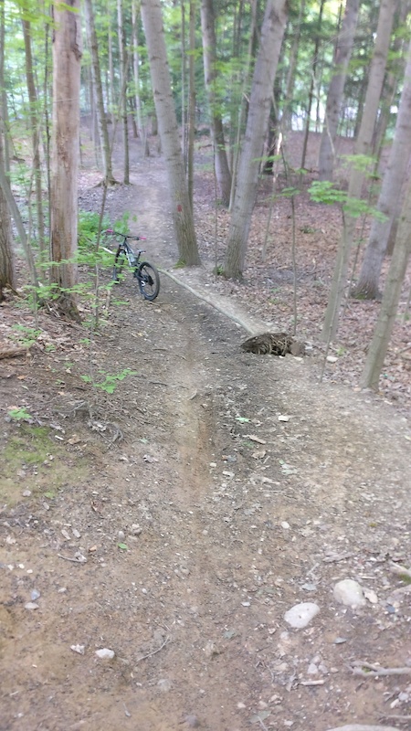 Lower Hunters Creek Trail Mountain Biking Trail East Aurora