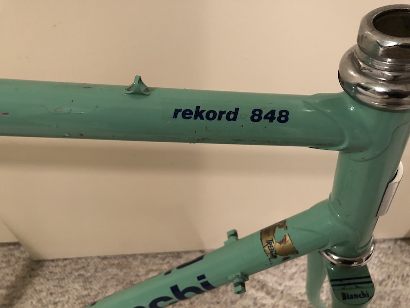 1982 Bianchi Rekord 848 celeste - 56cm For Sale