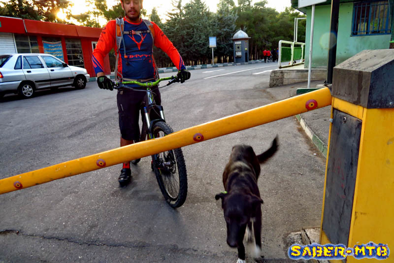 Dog Sorkheh Hesar Cycling Track