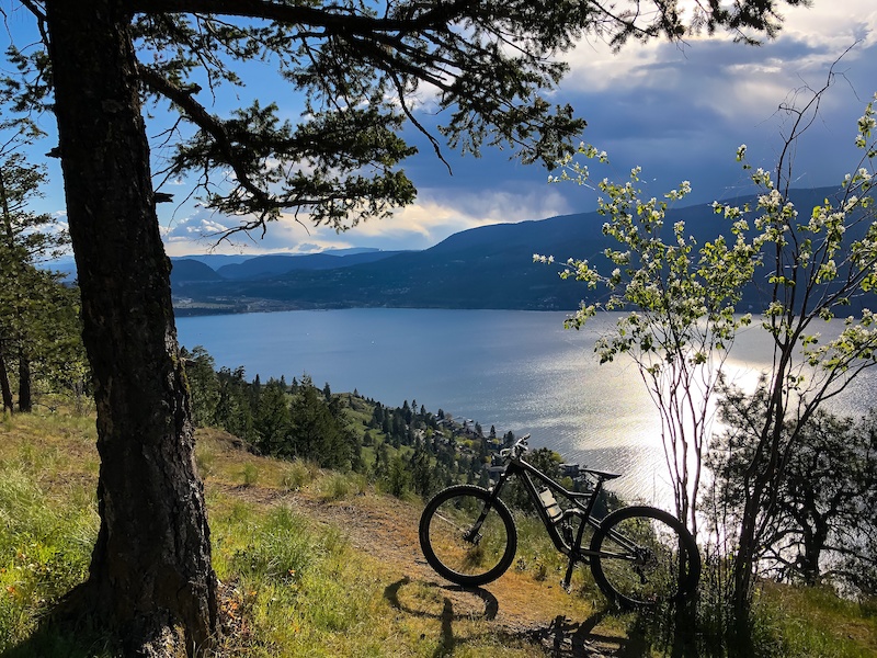 Paul's Tomb Mountain Biking Trail Kelowna, BC