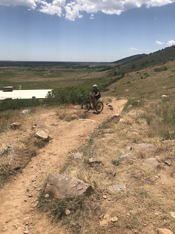 Foothills Access (RR) Mountain Biking Trail - Fort Collins