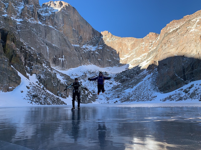 Chasm Lake Trail Hiking Trail Estes Park, Colorado