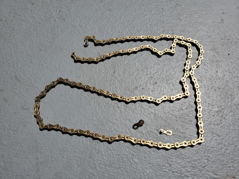 kmc 11 speed chain gold