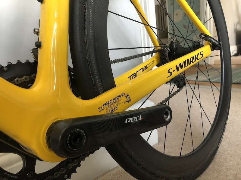 2011 Specialized S Works SL3 Project Yellow Ltd Edition For Sale