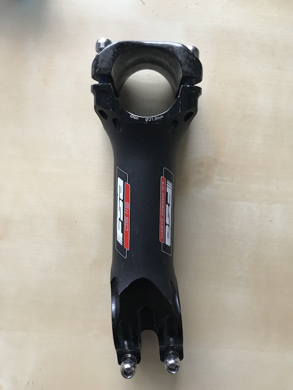 FSA OS115 120mm 6 deg stem with carbon faceplate For Sale