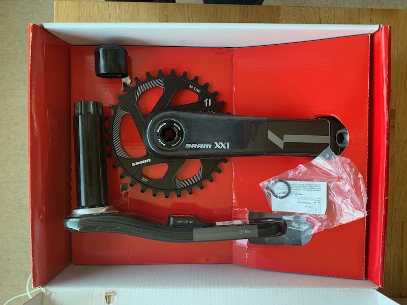 SRAM XX1 Crankset with 4iiii power meter For Sale