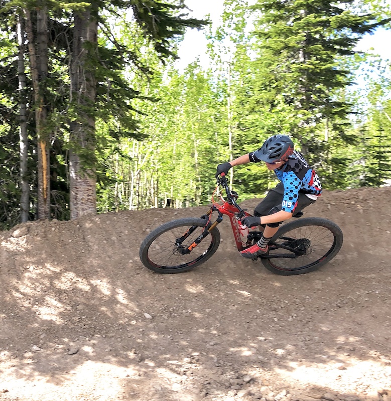 Lower Glitter Mountain Biking Trail Brian Head, Utah