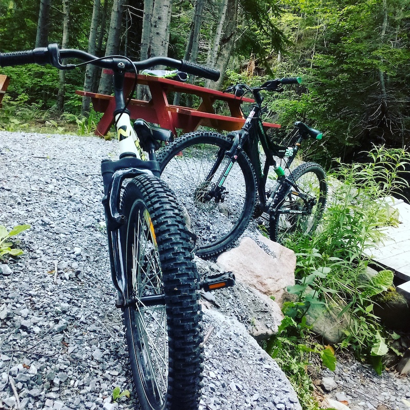 Swimming hole Mountain Biking Trail Benoit's Cove, NL