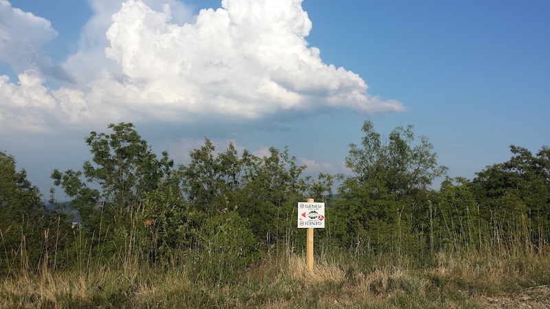 Variante alta start trail mandarein Mountain Biking Trail - Reggio Emilia