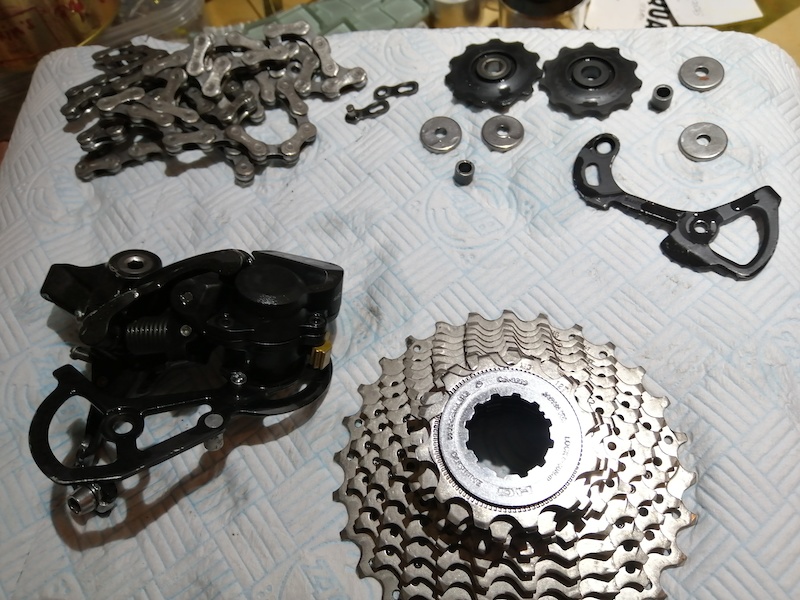 shimano zee 10 speed derailleur