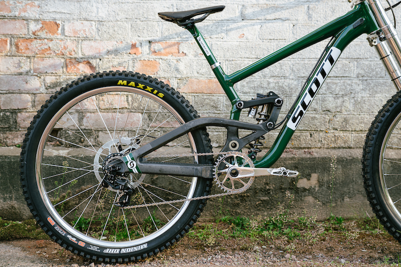 green mountain bike