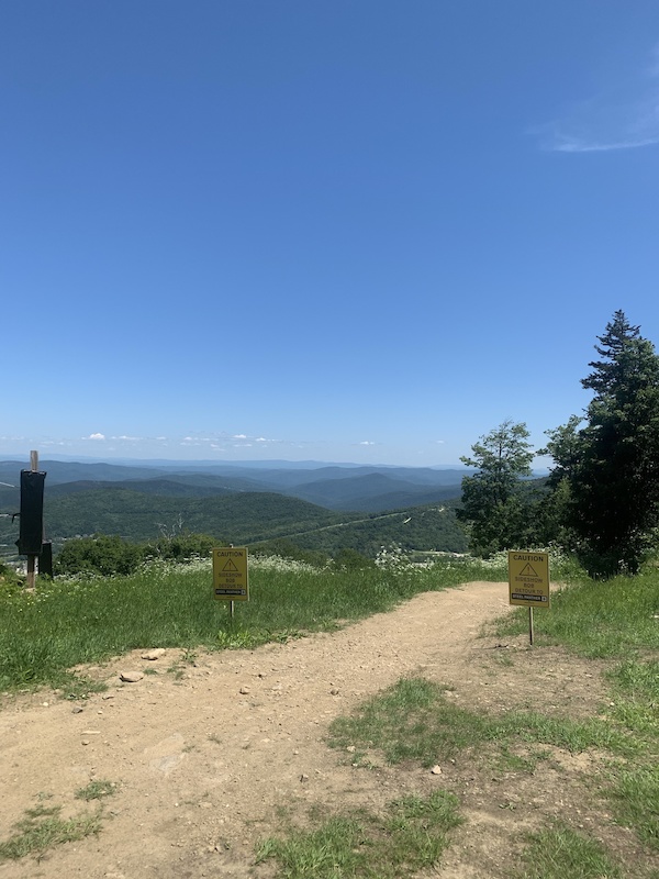 Steel Panther Lower (2022 reroute) Mountain Biking Trail Killington