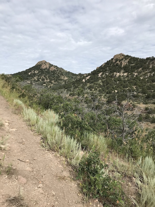 Access Road Mountain Biking Trail Caliente, Nevada