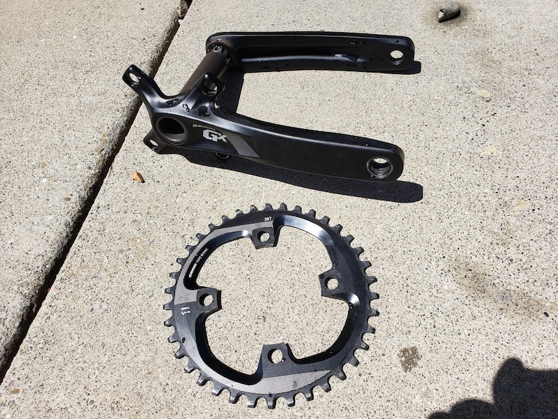 sram gx 165mm cranks