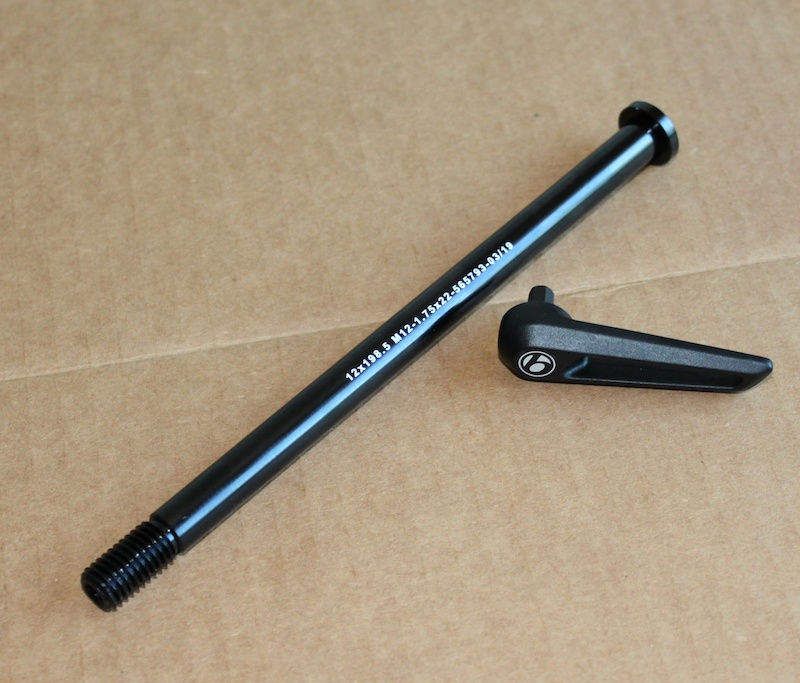 Bontrager thru clearance axle