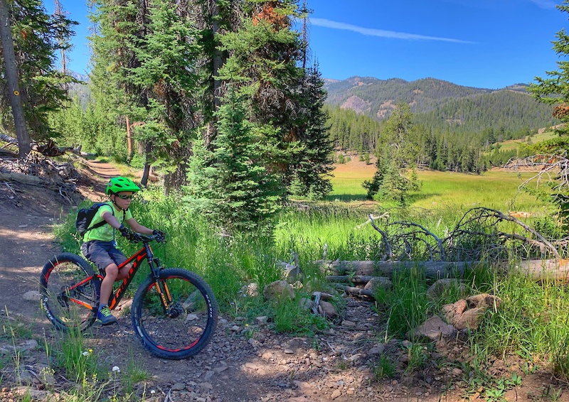 Senator Meadows Loop Senate Meadows Loop Mountain Biking Trail - Ketchum