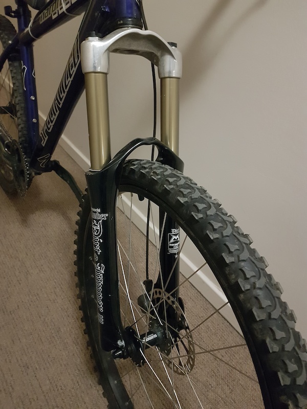 2003 Marzocchi Bomber DJ III Air susp. fork for 26" MTB. For Sale