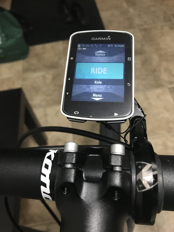 2017 Garmin Edge 520 & K Edge mount For Sale