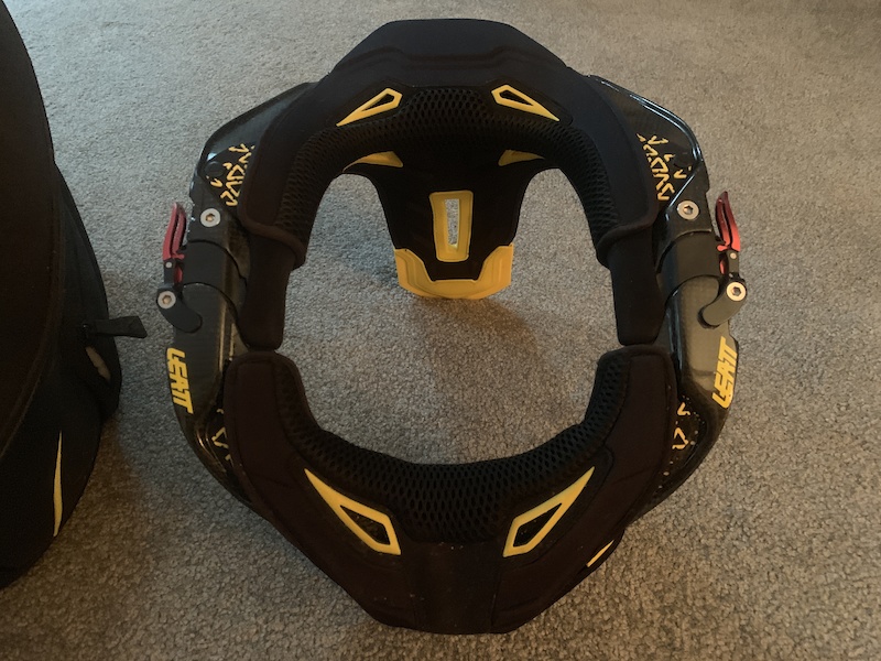 2015 Leatt GPX Pro Carbon Fiber Neck Brace For Sale