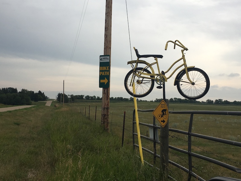 5 Mile Loop Mountain Biking Trail Sawyer, North Dakota