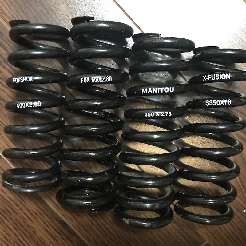4 coil spring manitou fox fusion For Sale