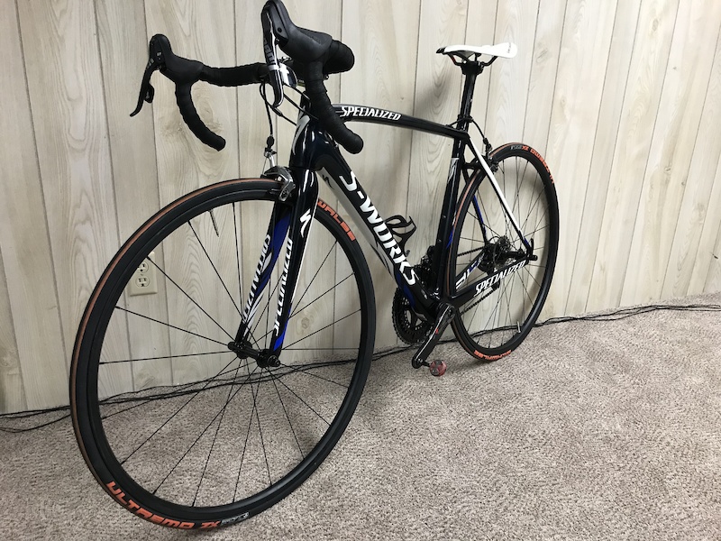 2014 Specialized S-Works Tarmac SL4 + Carbon Wheels For Sale