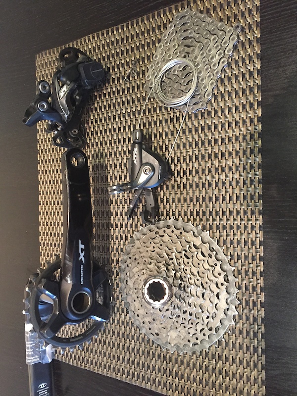 2018 Shimano XT XTR full drivetrain kit For Sale