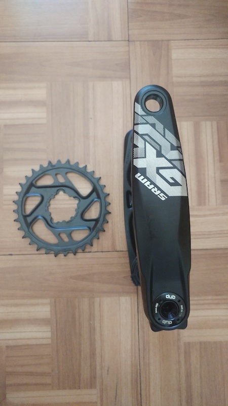 sram gx 165mm cranks