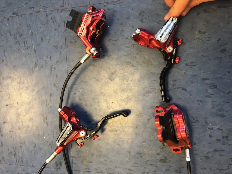 hope tech 3 e4 front and rear