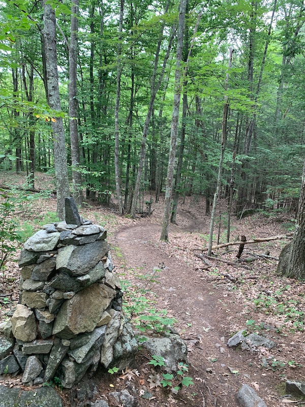 Qantas Queue Mountain Biking Trail Exeter, NH