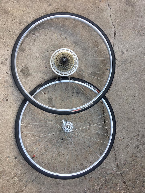 27x1.25” road bike wheelset For Sale