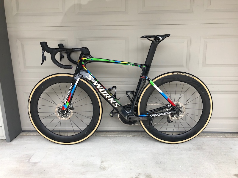 2018 S WORKS Venge VIAS Disc ETap Sagan colour 56cm For Sale