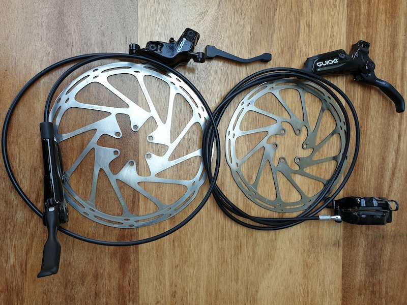 2018 SRAM Guide R Brake Set and Rotors (BRAND NEW) For Sale