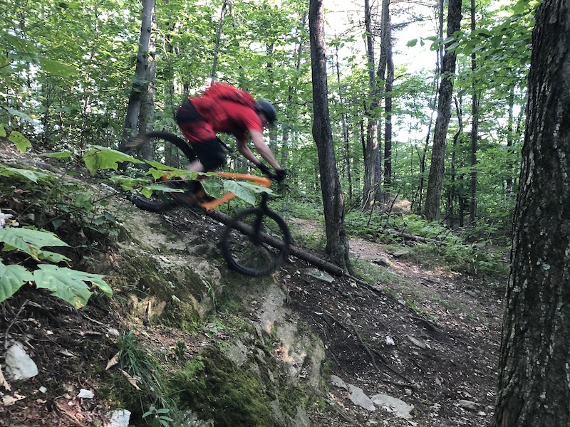 The Preacher Mountain Biking Trail Hinesburg, Vermont
