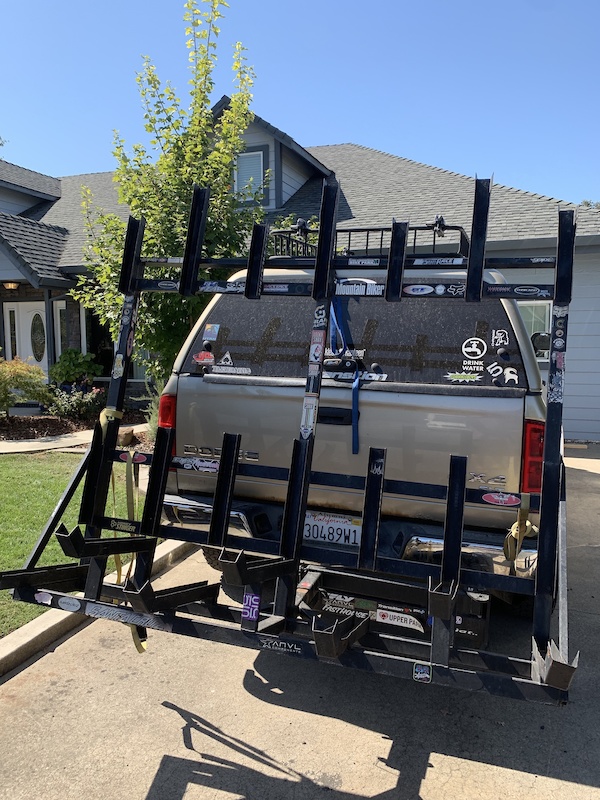 Serious Shuttle Rack! Custom 7 bike! For Sale