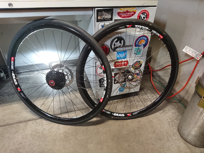 2015 Stan's NoTubes ZTR Grail Comp, 3.30 QR Wheelset For Sale