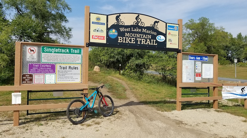 lake marion mountain bike trail