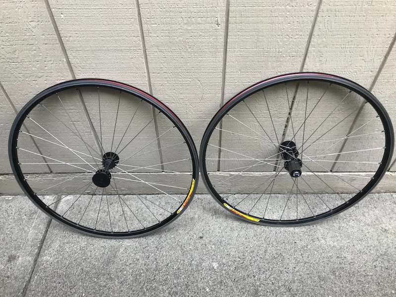 Felt 650c Wheelset with Vittoria Rubino 23c Tires For Sale
