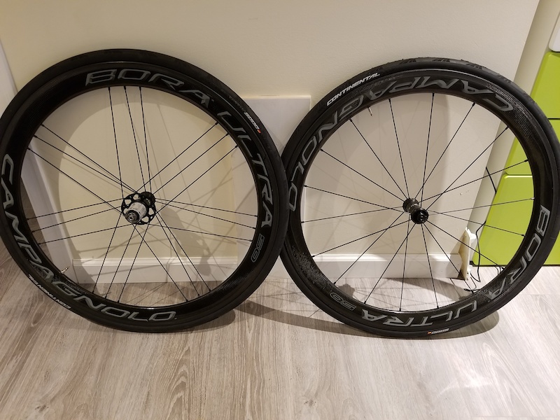 2017 Campagnolo Bora Ultra 50 Clincher Wheelset - RIM For Sale