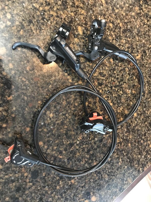 shimano deore hydraulic brake set