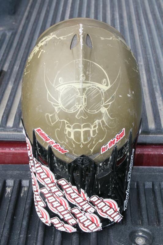 Troy Lee D2 Composite Tank in Olive -circa 2005
