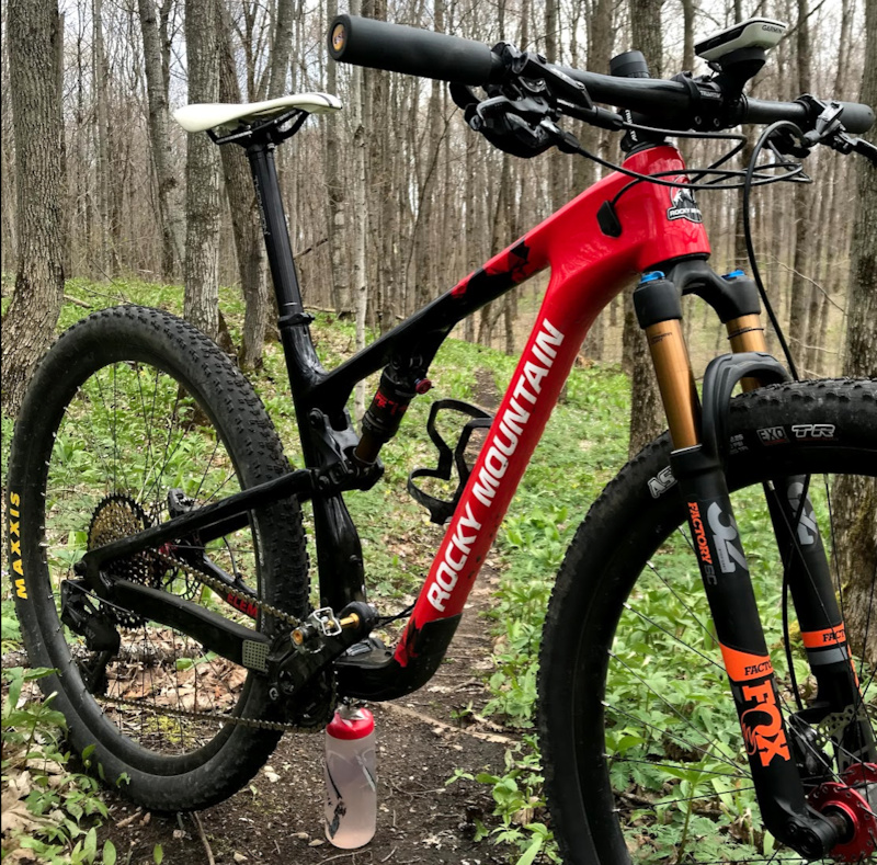 2019 Rocky Mountain Element Frame (Medium, Red) For Sale