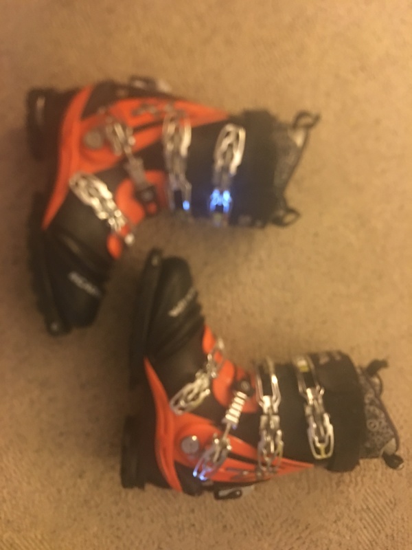 Scarpa Tx Pro NTN Telemark boot Size 27.0 For Sale