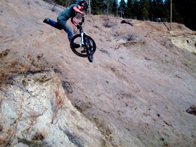 Tailwhip Off The Drop, Photo By Eric Marciniak